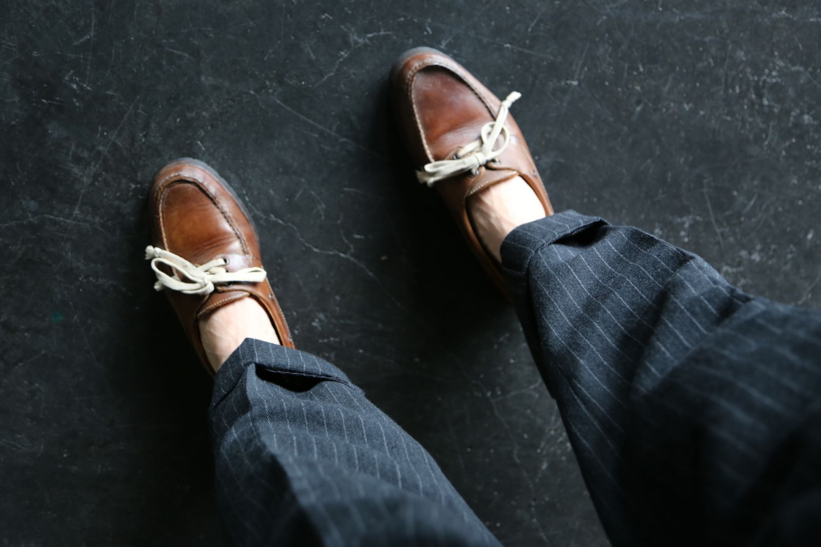 A.PRESSE  Two Tack Trousers(21AAP-04-01M)CHARCOAL style※8月21日発売