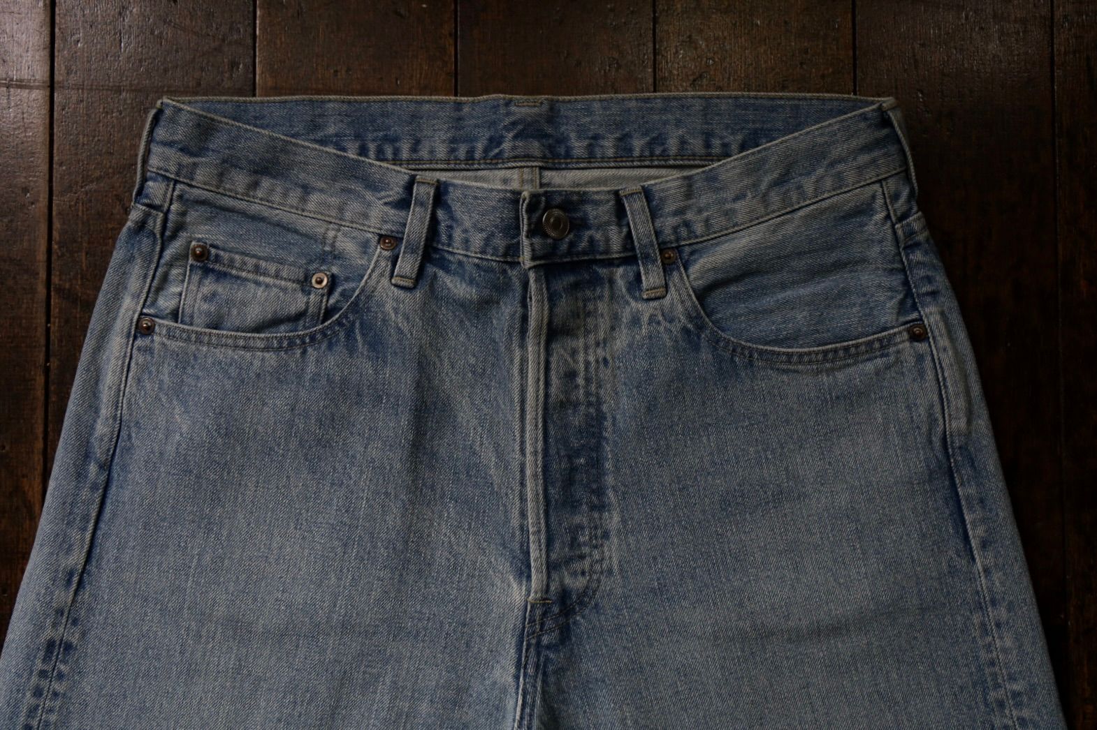 Washed Denim Pants(AP-4006)INDIGO☆7月27日(土)発売！