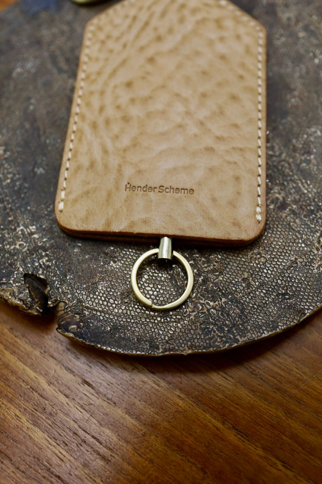 エンダースキーマ 26ws キーホルダー cord reel chain(yv-c-crc)natural☆1月10日(土)発売！