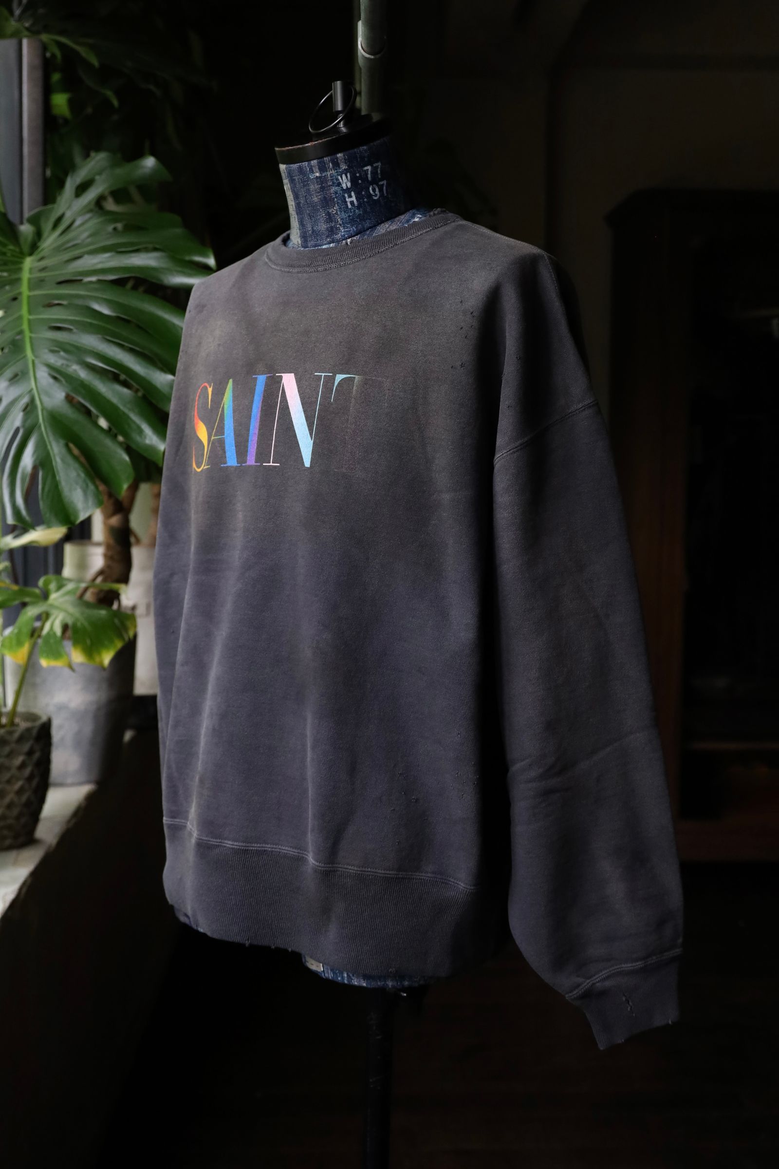 SAINT M×××××× - セントマイケル24AW RAINBOW SNT CREW SWT (SM