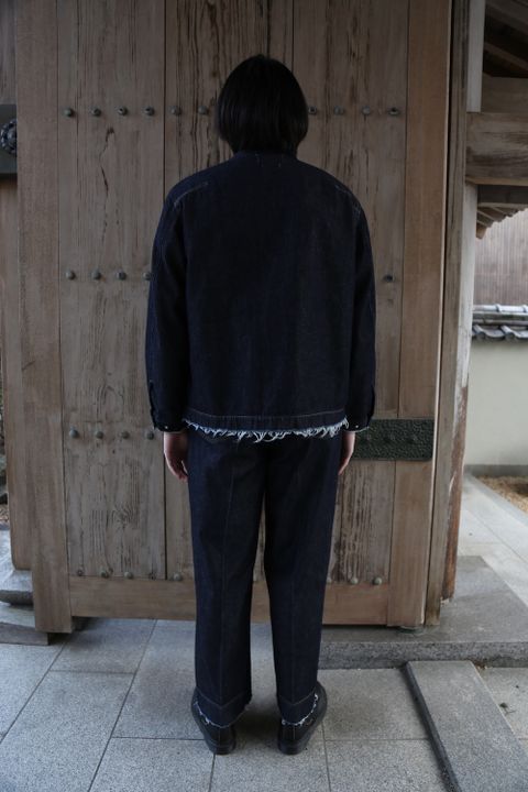 YOKE DETACHABLE POCKET DENIM JACKET(YK21SS0196B) style.2021.3.20.