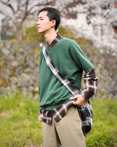 A.PRESSE アプレッセ23SS Vintage Sweatshirtスタイル