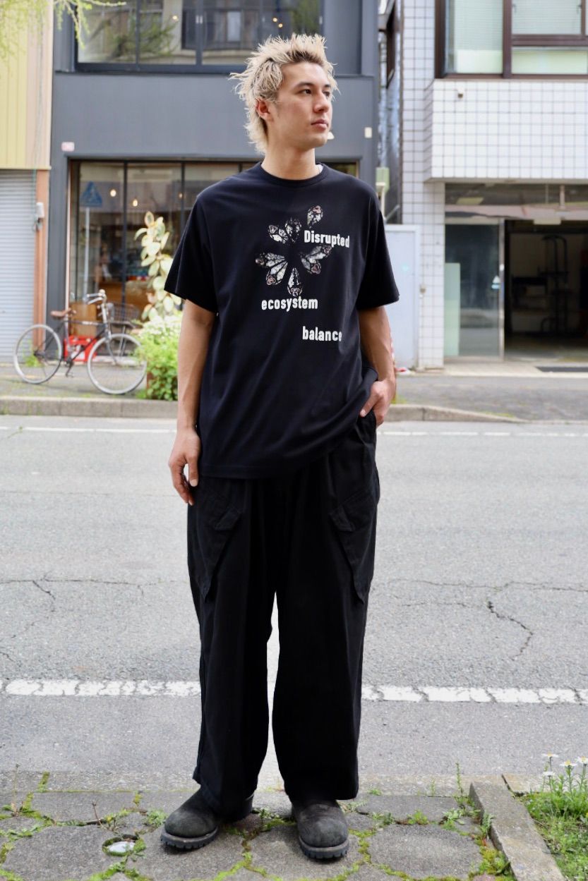 Yohji Yamamoto 半袖プリントTシャツ 新作発売！
