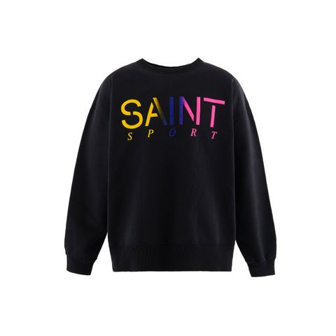セントマイケル Tシャツ SAINT SPORT CREW NECK SWET(SM-HR1-0000-044)BLACK★9月27日(土)発売！