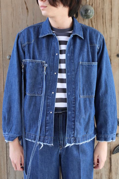 YOKE DETACHABLE POCKET DENIM JACKET(YK21SS0196B)※3月20日10時30分発売 style.2021.3.19.