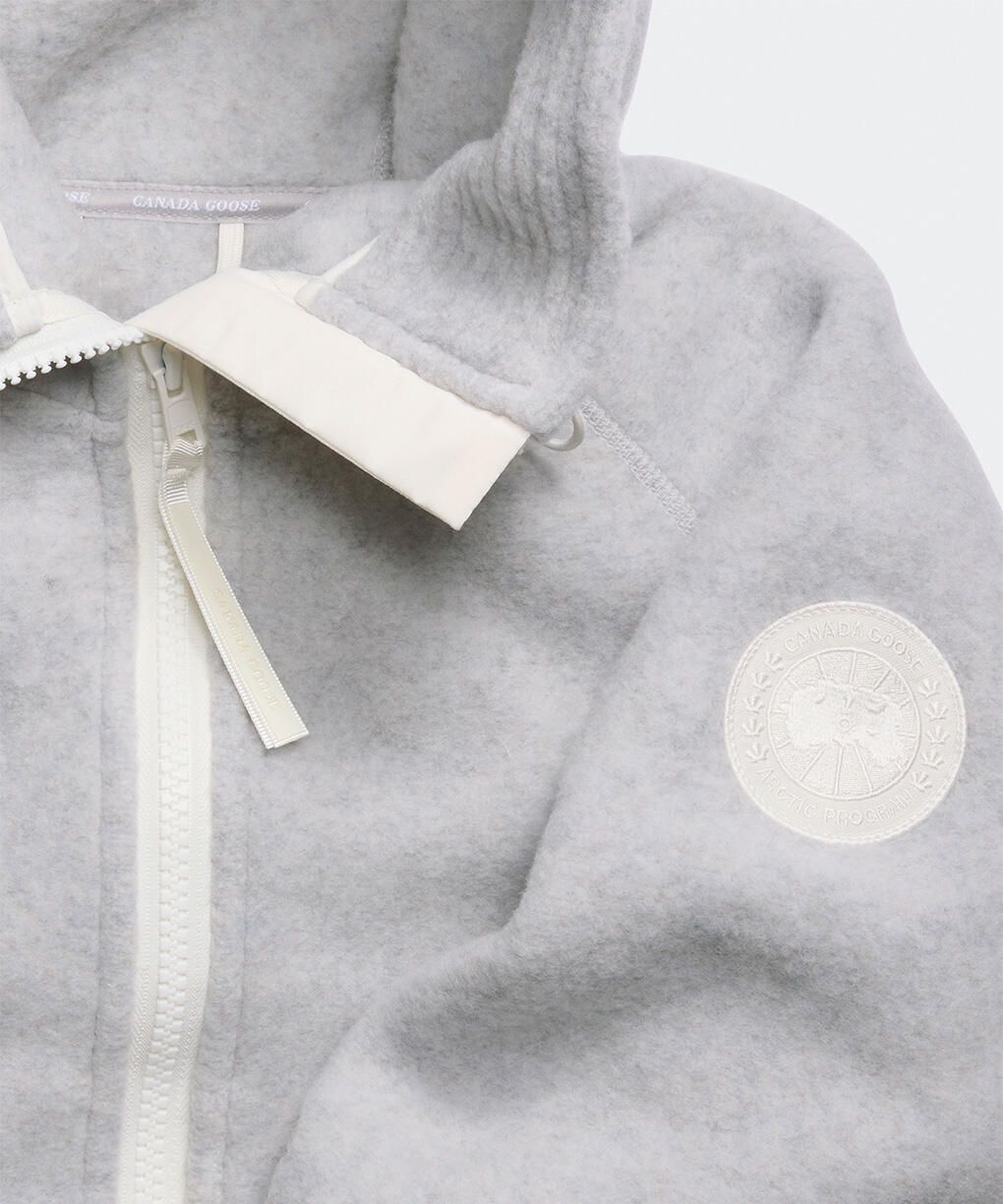 カナダグース レディース Chilliwack Fleece Bomber White Label(7102WW)Silverbirch Heather☆新作発売！