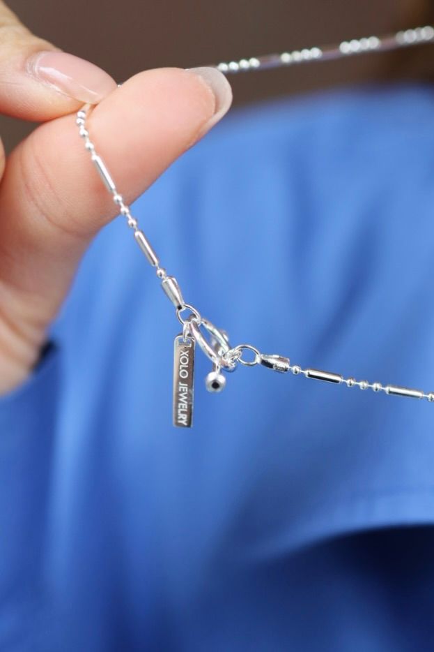 XOLO JEWELRY ネックレス / Cylinder Link Necklace(XON041-50)SILVER925☆再入荷！