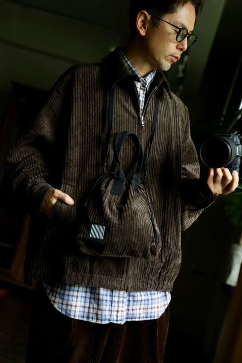 S.F.C CORDUROY SWING TOPスタイル