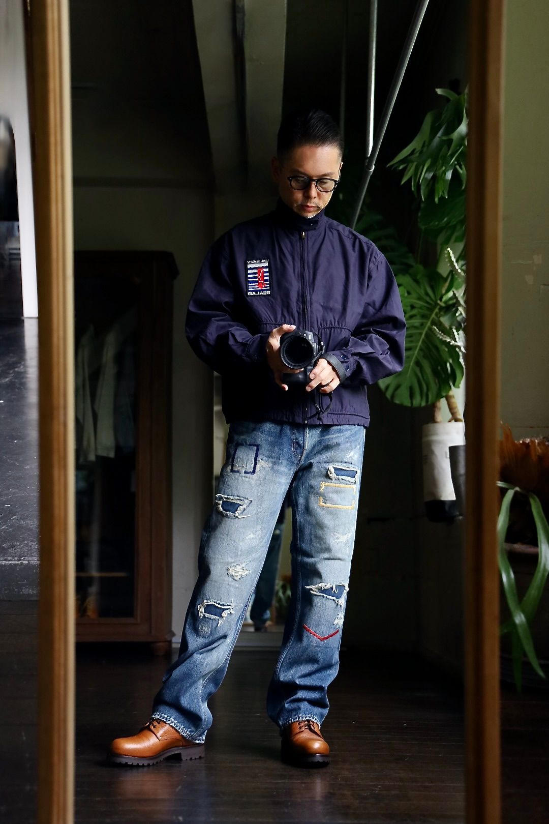 BOW WOW バウワウ US NAVY SEALAB DRIZZLER JK(BW242-USDJ)NAVY