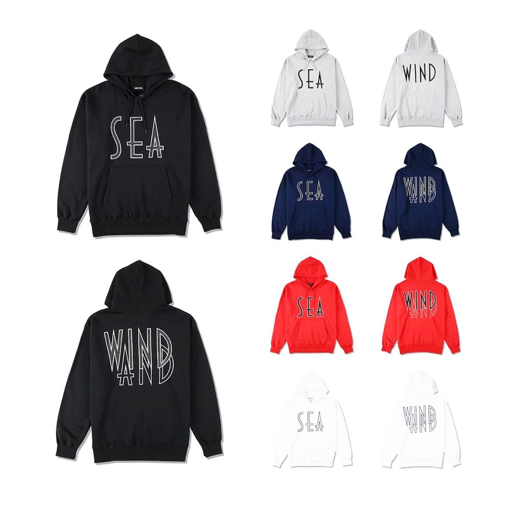WIND AND SEA SEA (wavy) HOODIE 9/26発売