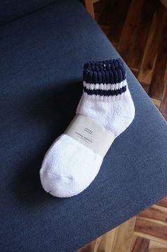 ユニバーサルプロダクツ 3P PILE SOCKS(181-60912)NAVY LINE