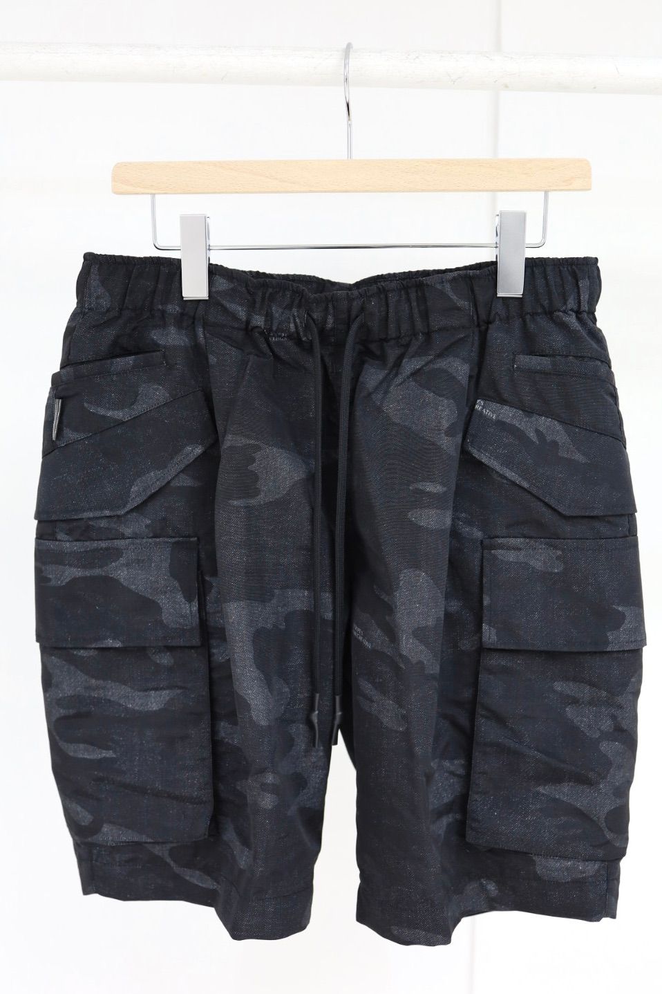 S.F.C 26SS エスエフシー CAMO BAGGY CARGO SHORTS(SFCSS26P08)Black Camo