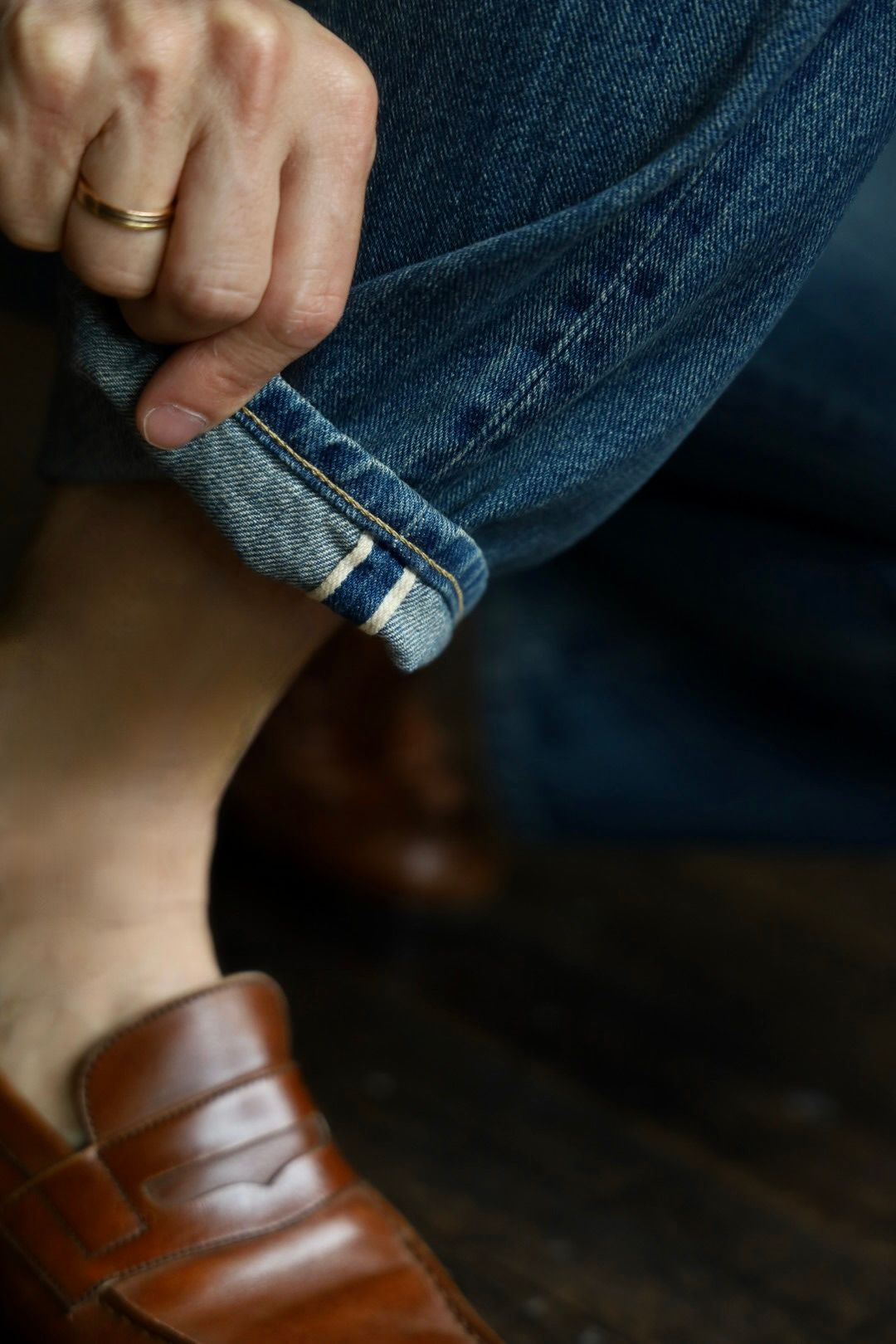 アプレッセ 2025 STYLE2 No.2 Washed Denim Pants(AP-4008)INDIGO