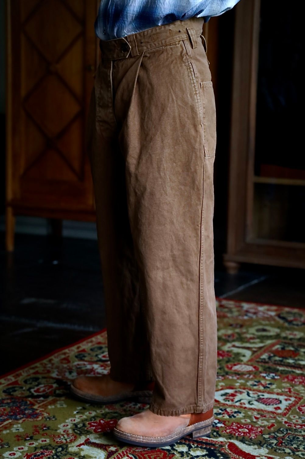 Gurank Railway pants (2554)CAMELスタイル.2025.10.13.