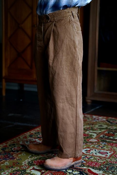 Gurank Railway pants (2554)CAMELスタイル.2025.10.13.