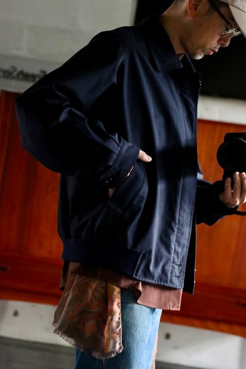 アプレッセ22FW Harrington Jacketスタイル.2022.9.4.