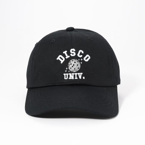 イズネスミュージック 25SS is-ness DISCO CAP(IMP5_16_CAPIM03)BLACK