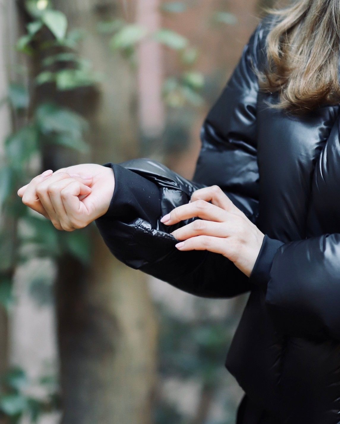 CANADA GOOSE 新作CYPRESS CROPPED PUFFER BLACK LABEL style