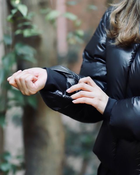 CANADA GOOSE 新作CYPRESS CROPPED PUFFER BLACK LABEL style.2023.12.8