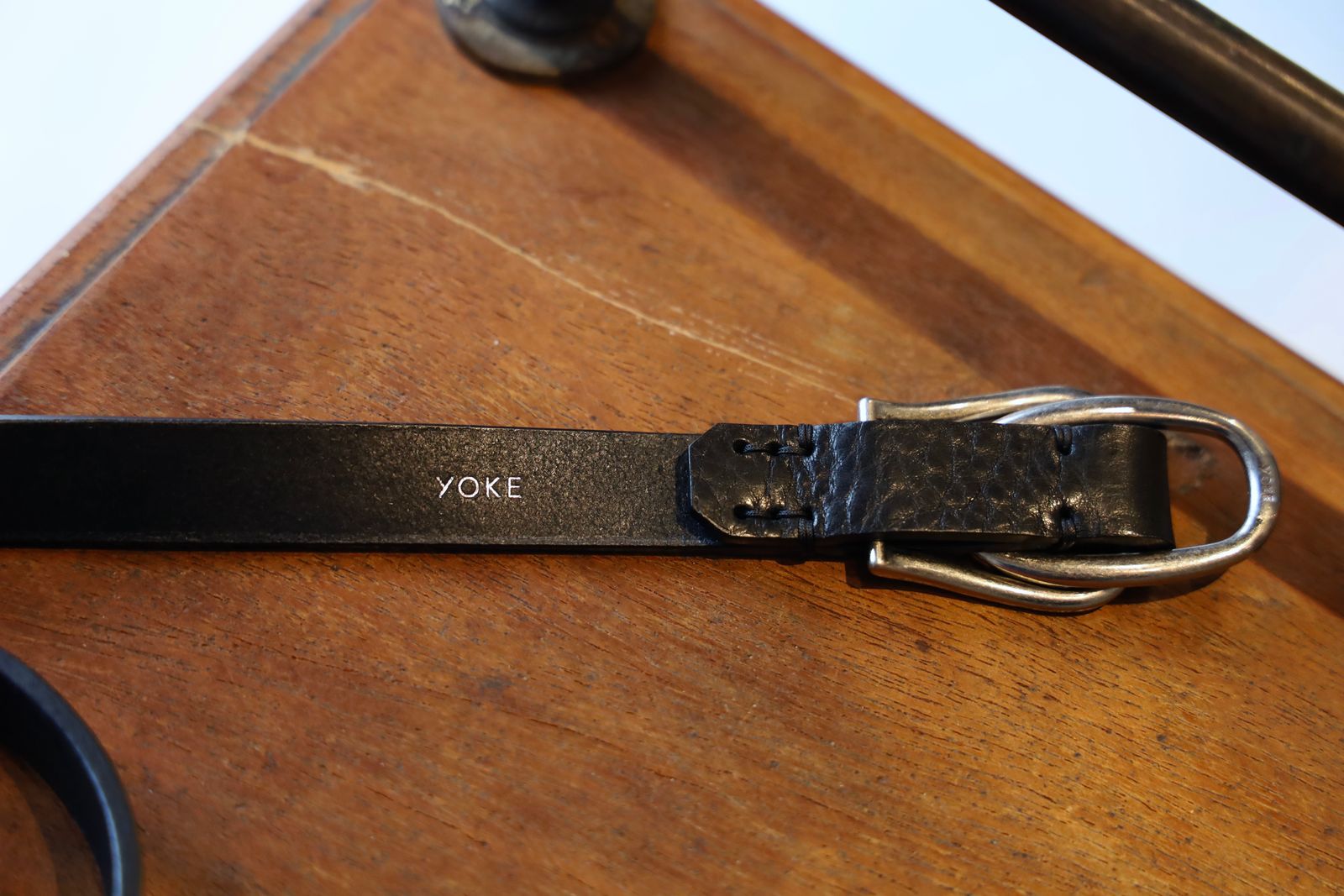 YOKE - ヨーク25SS W RING LEATHER BELT(YK25SS0984A)BROWN☆12