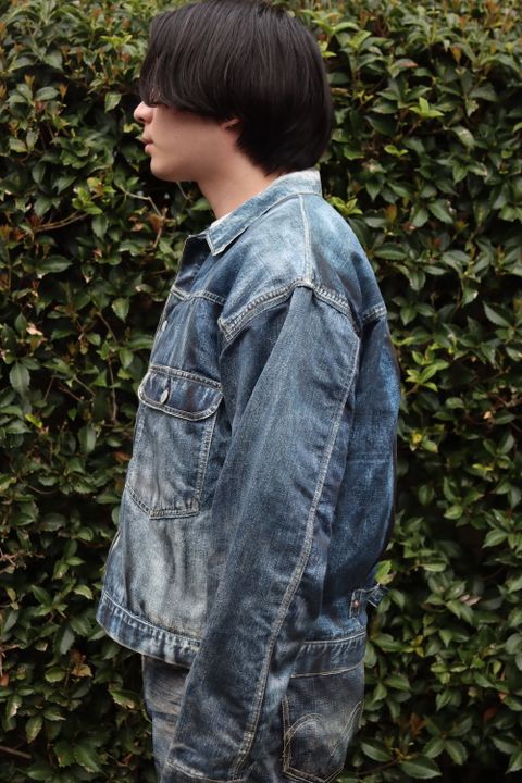 ジュンヤワタナベマン22SSベルベルジン×Levi'sトリプルネームジャケット style.2022.4.14.