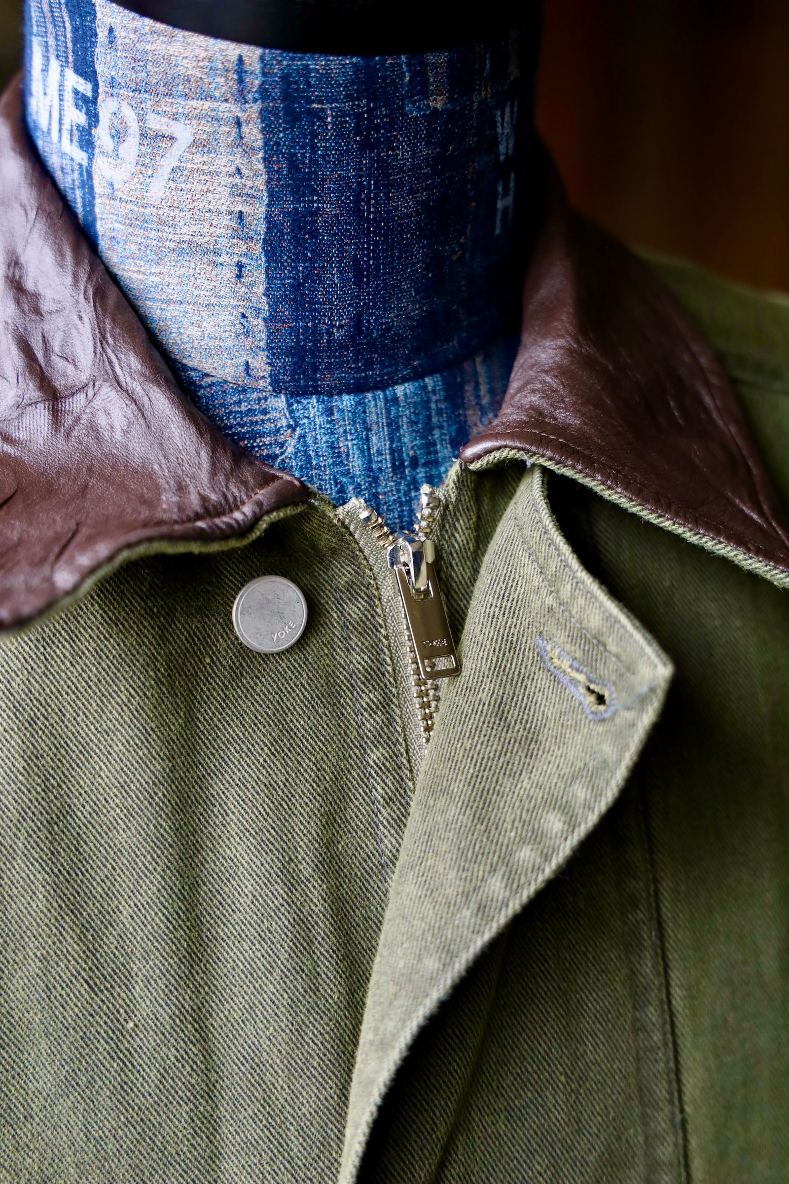 ヨーク25SS カバーオールCOTTON CUT-OFF COVERALL JACKET(YK25SS0925B)DUSTY KAHKI☆3月15日(土)発売！