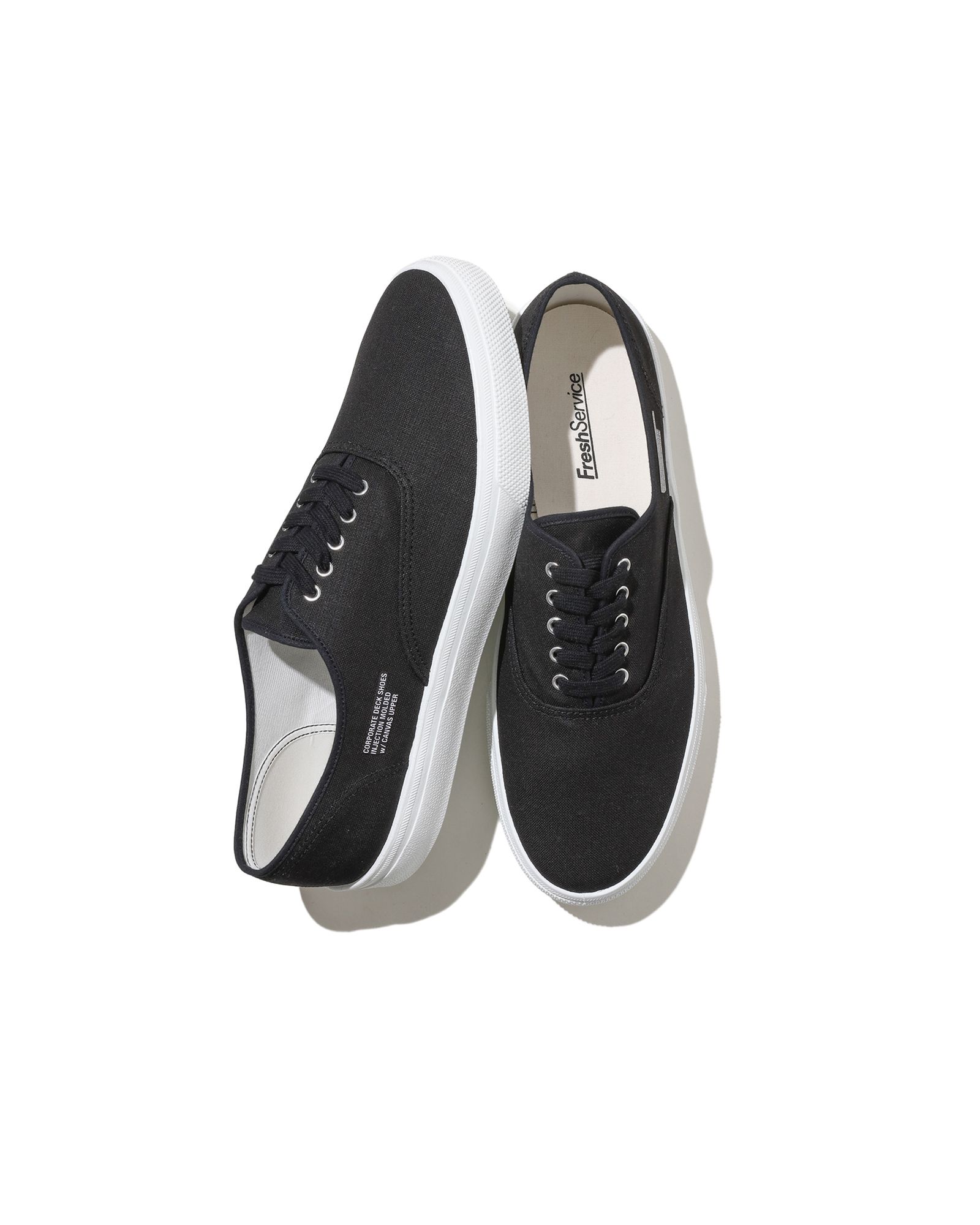 フレッシュサービス CORPORATE DECK SHOES (FSP253-90002B)BLACK☆9月6日(土)発売！