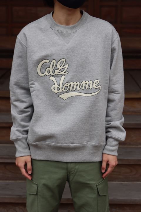 COMME des GARCONS HOMME カレッジロゴスウェット(HH-T016-051) style. 2021.09.05.
