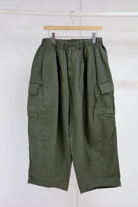 イズネス26AW Herringbone 6-Pocket Pants(26AW_11_1005SSPT05)KHAKI☆9月5日(土)発売！