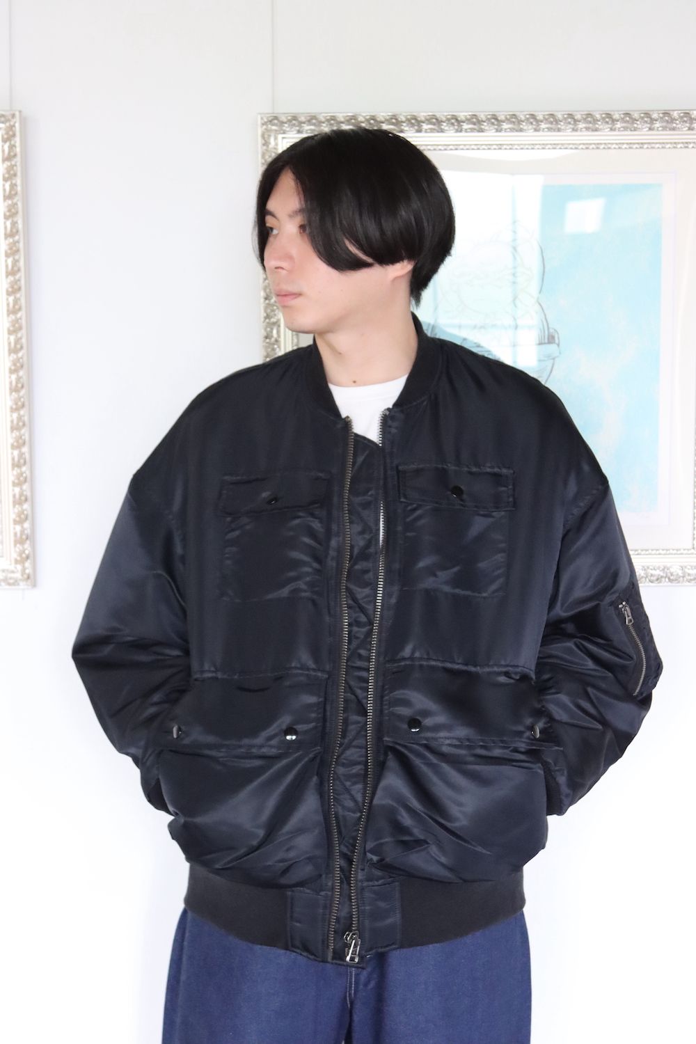 FreshService FIVE POCKET BOMBER JACKET w/INSULATION(FSW-21-CT_85