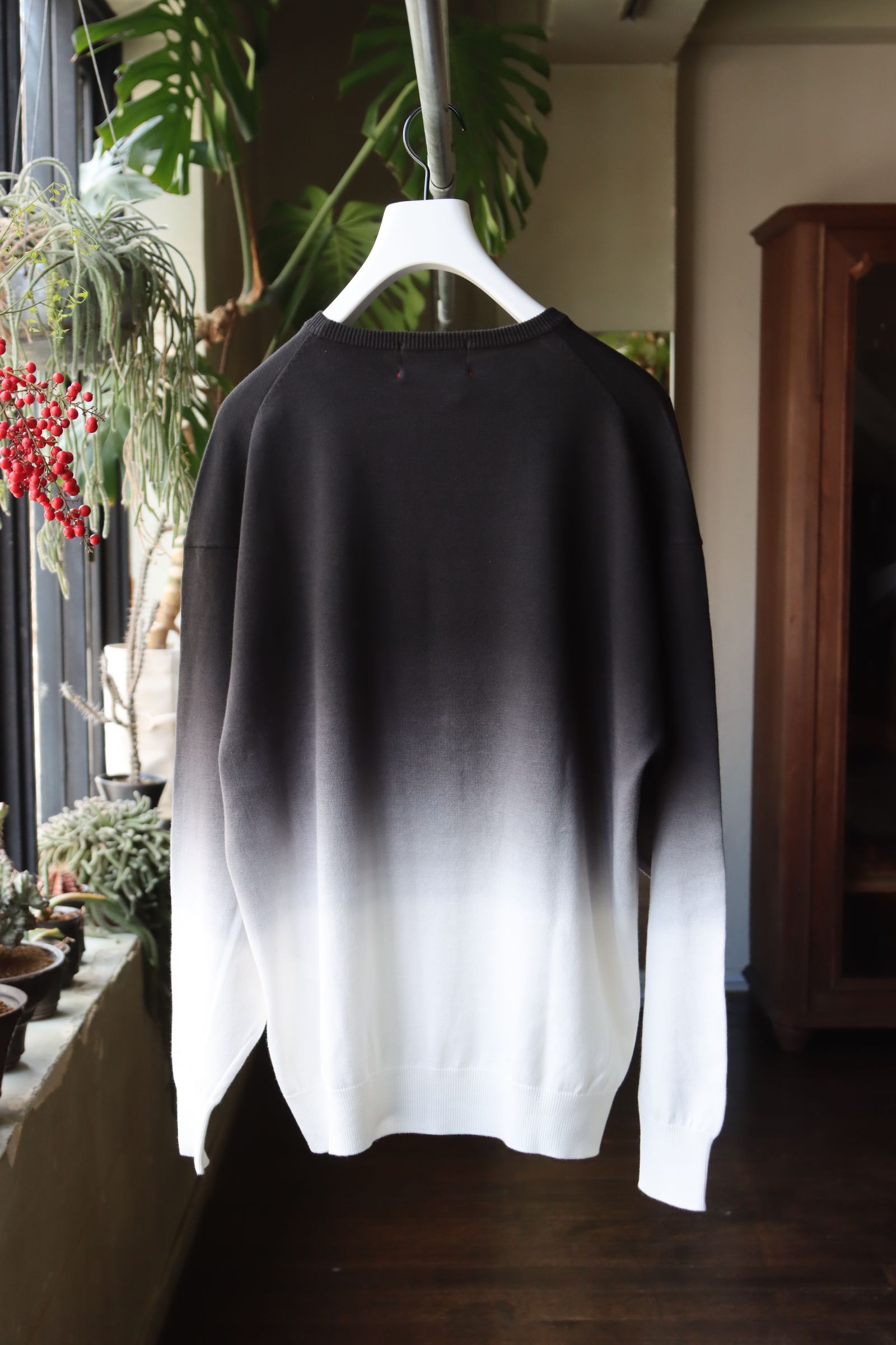 Graphpaper - グラフペーパー24SS Piece Dyed High Gauge Knit