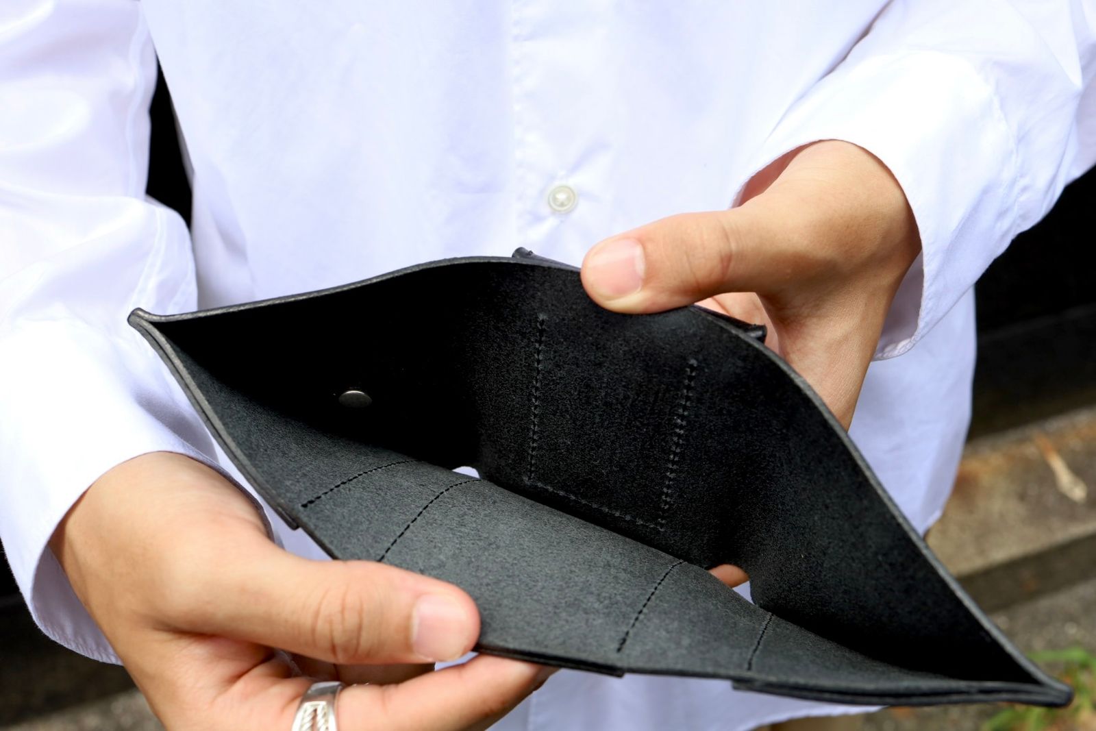 エンダースキーマ 財布 trifold wallet(ot-rc-twt)black