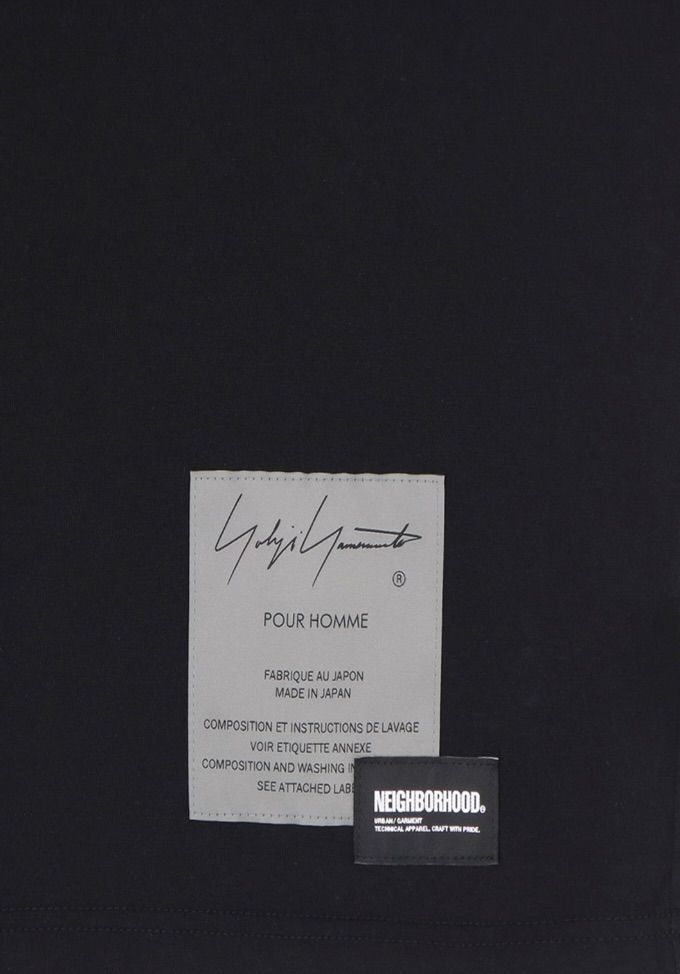 Yohji Yamamoto × NEIGHBORHOOD TEE LS(HK-T98-998)BLACK★12月6日(土)発売！