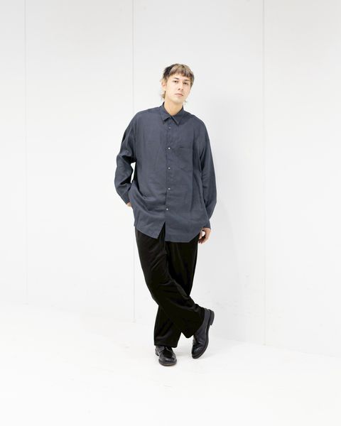 Graphpaper Linen L/S Oversized Regular Collar Shirt 6月20日(土)新作発売！