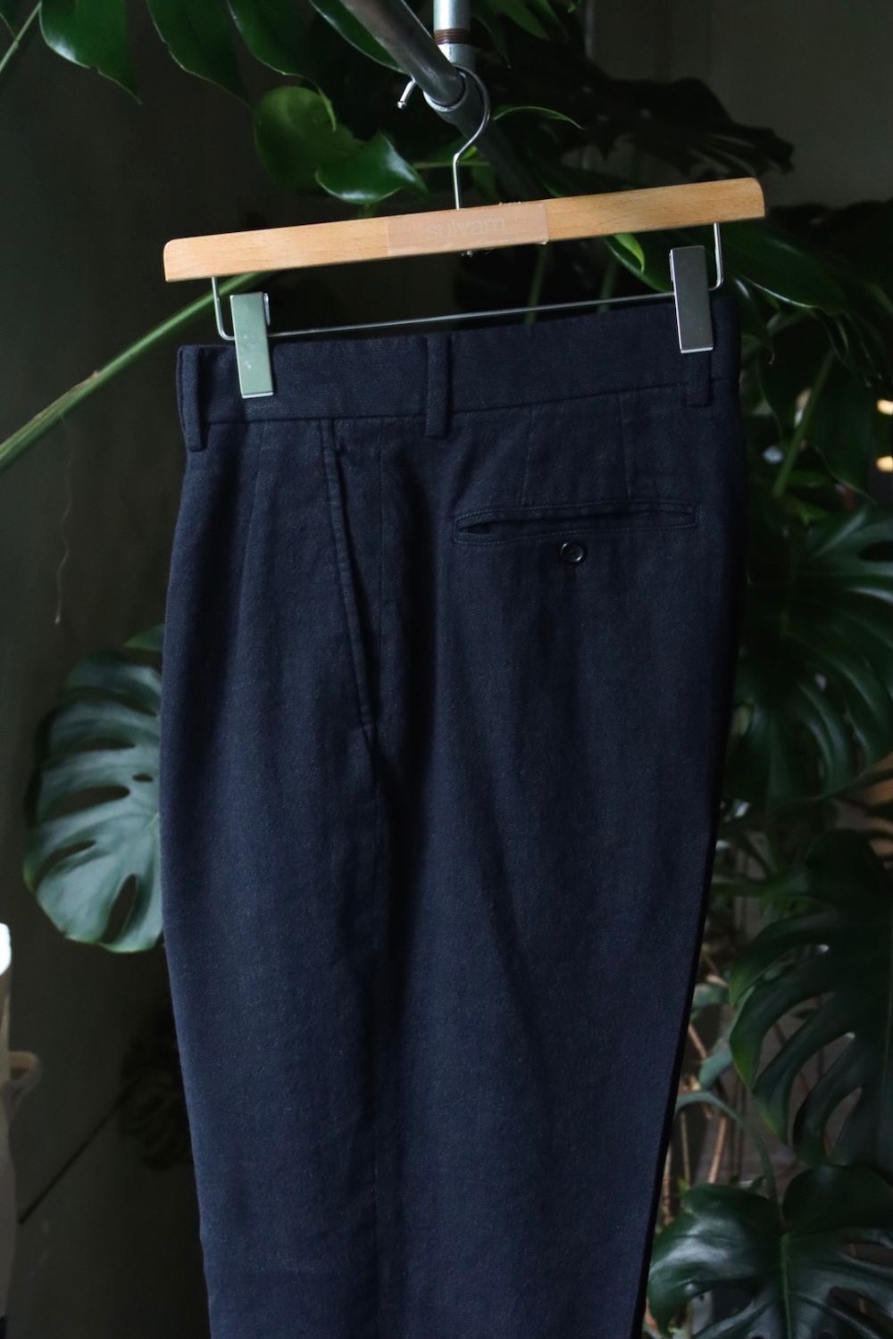 A.PRESSE - アプレッセ22FW Wide Tapered Trousers(22AAP-04-03M)NAVY ...