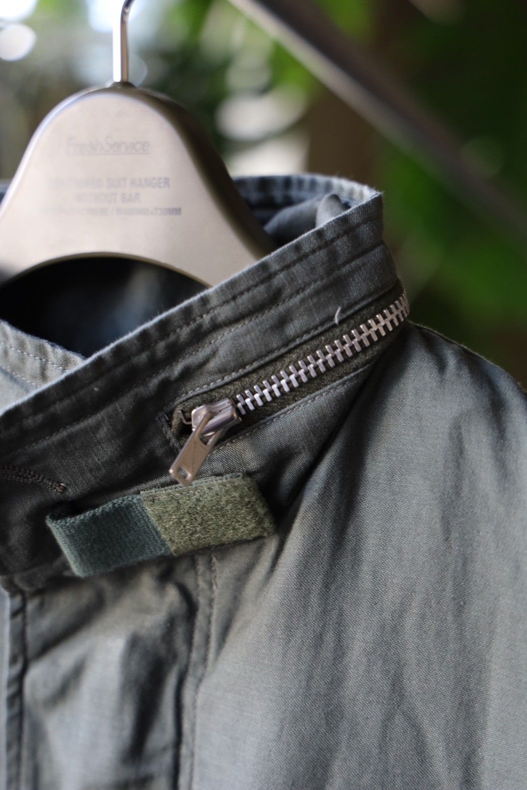 フレッシュサービス BACK SATEEN FIELD JACKET(FSC251-20136)GREEN
