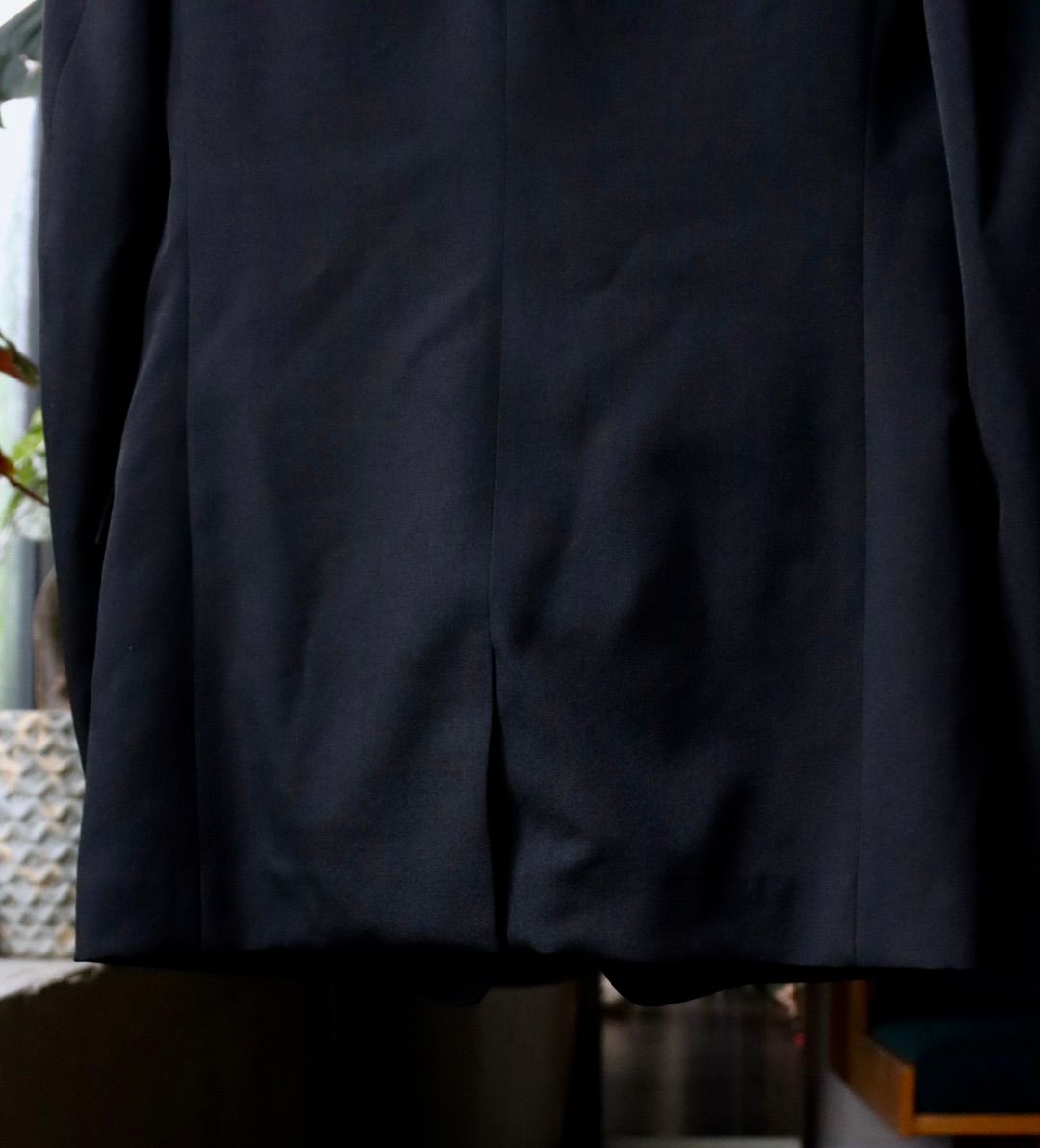 ヨウジヤマモト23AW DOUBLE LEFT PANEL 3-BUTTON JACKET(HJ-J27-100)