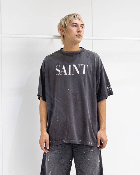 セントマイケル 26SS SAINT 666 SS T-SHIRT(SM-MK8-0000-006)BLACK☆4月11日(土)発売！