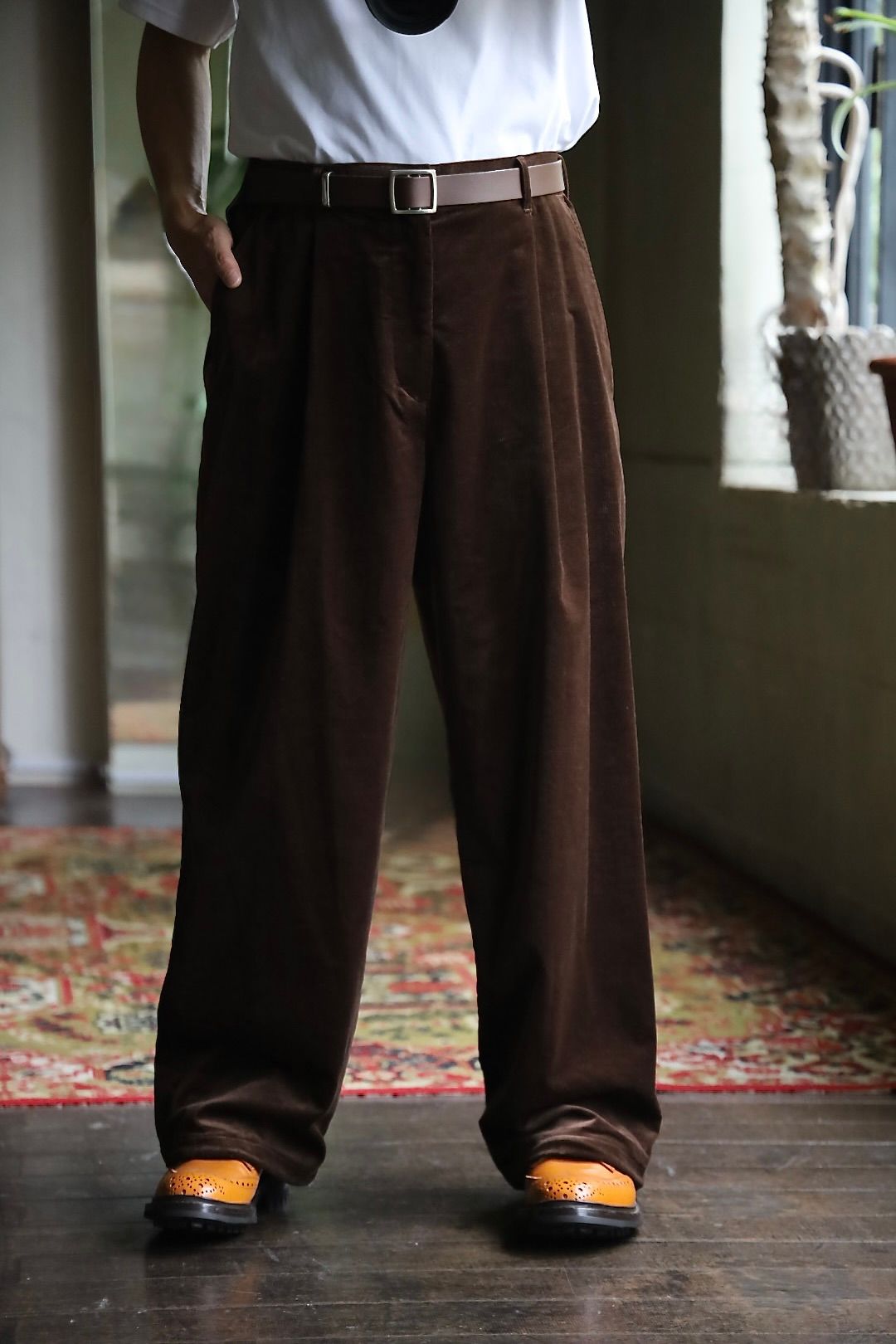 FreshService 26AW AIR CORDUROY JACKET"BROWN"スタイル
