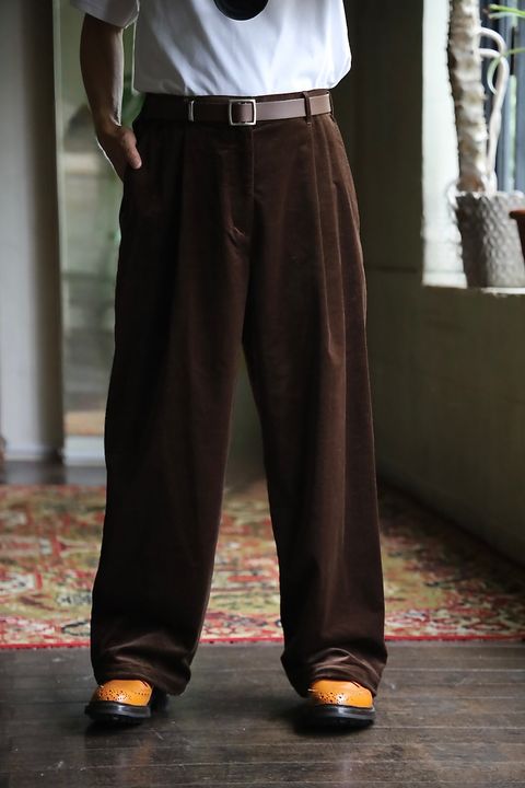 FreshService 26AW AIR CORDUROY JACKET"BROWN"スタイル