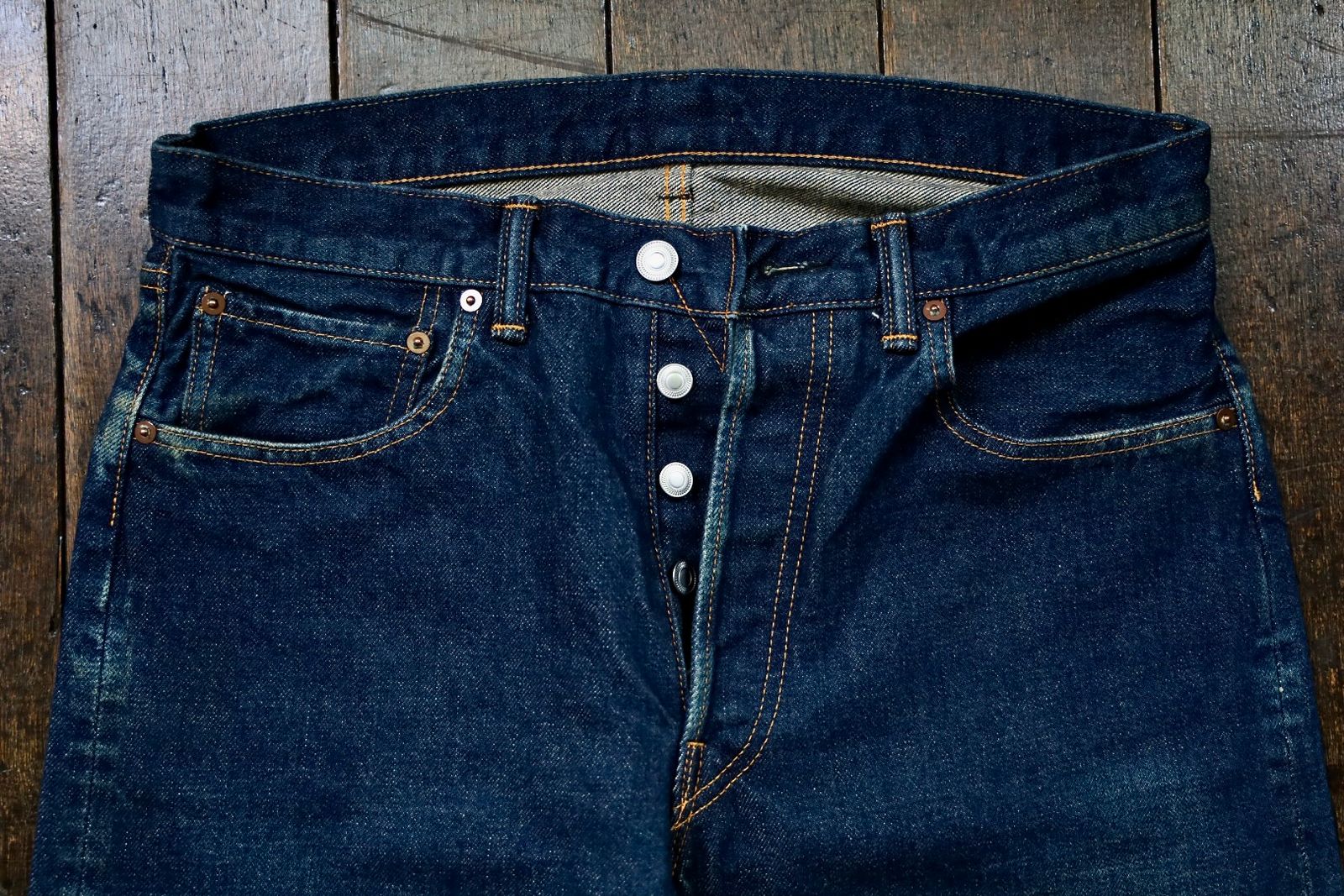 アプレッセ Washed Denim Pants E(AP-4005)INDIGO☆8月10日(土)発売！