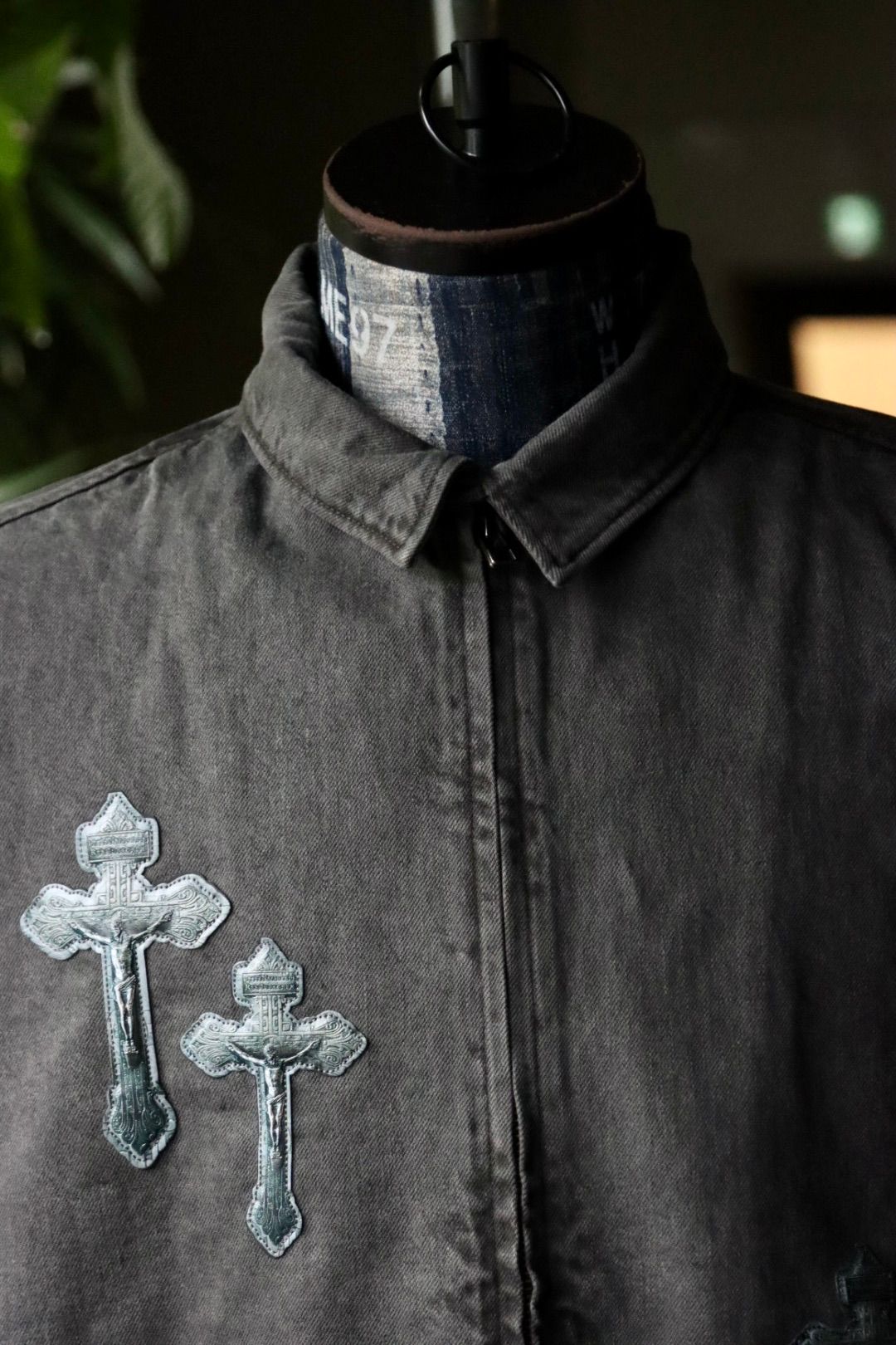 トーキングアバウト ジ アブストラクション 25AW  CROSS JACKET (2526AW-J-002)BLACK☆新作発売！
