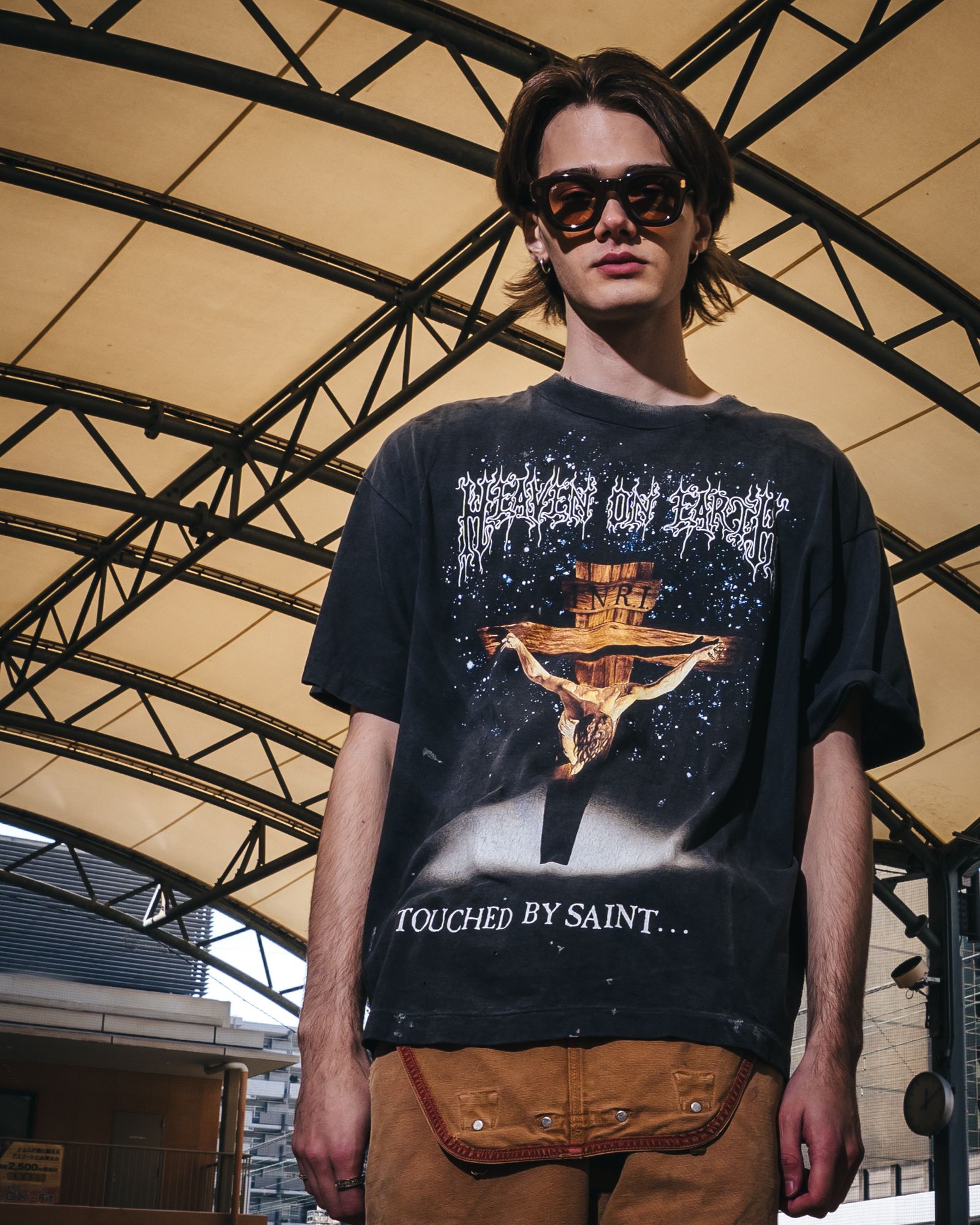 セントマイケル 26SS JESUS SS T-SHIRT (SM-MK8-0000-002)BLACK☆3月20日(金)発売！
