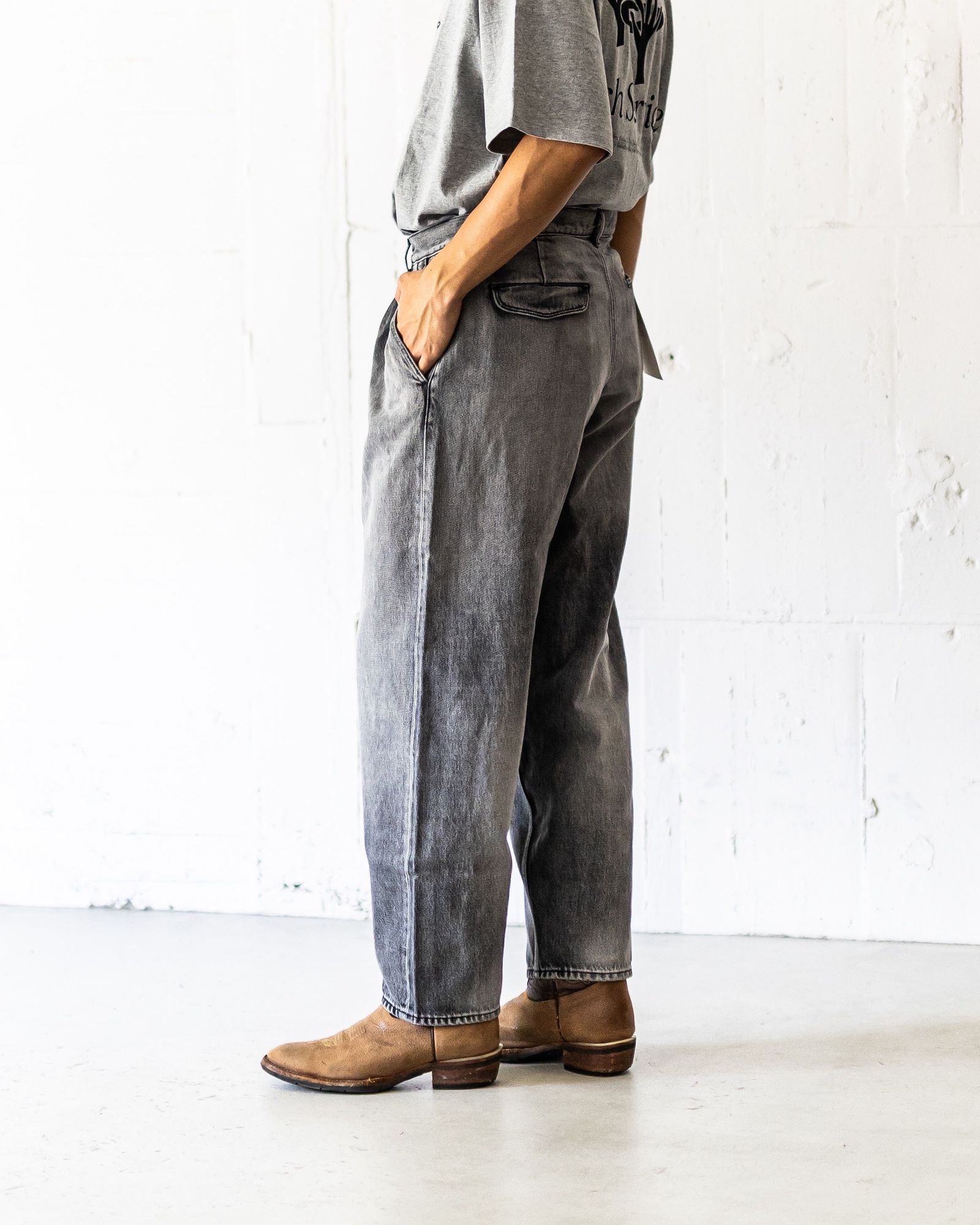ブルドッグ  グラフペーパー 20SS Graphpaper - グラフペーパー25AW Selvage Denim Two Tuck