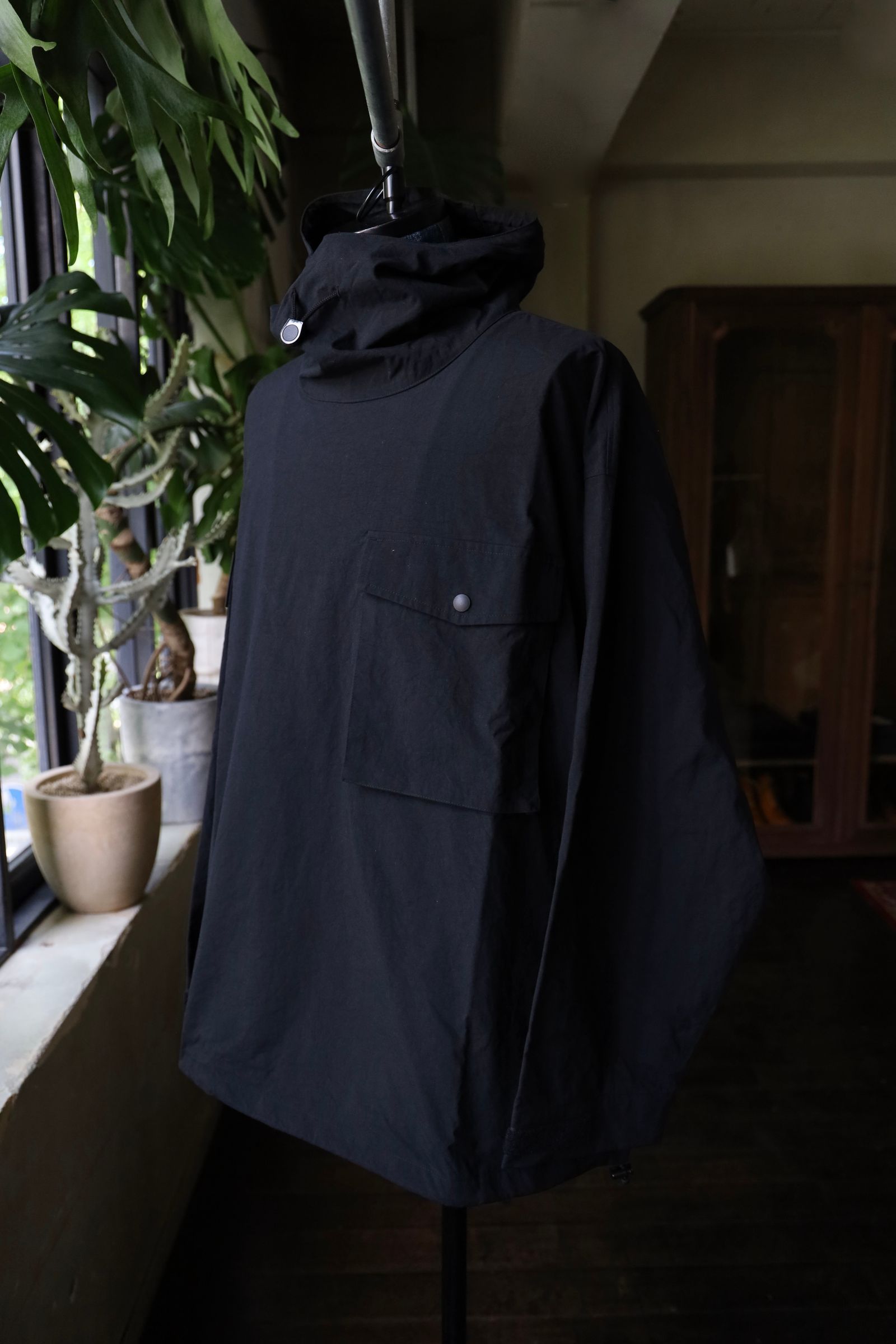 S.F.C 24FW エスエフシーANORAK PULLOVER(SFCEW24J09)Black☆9月21日(土)発売！
