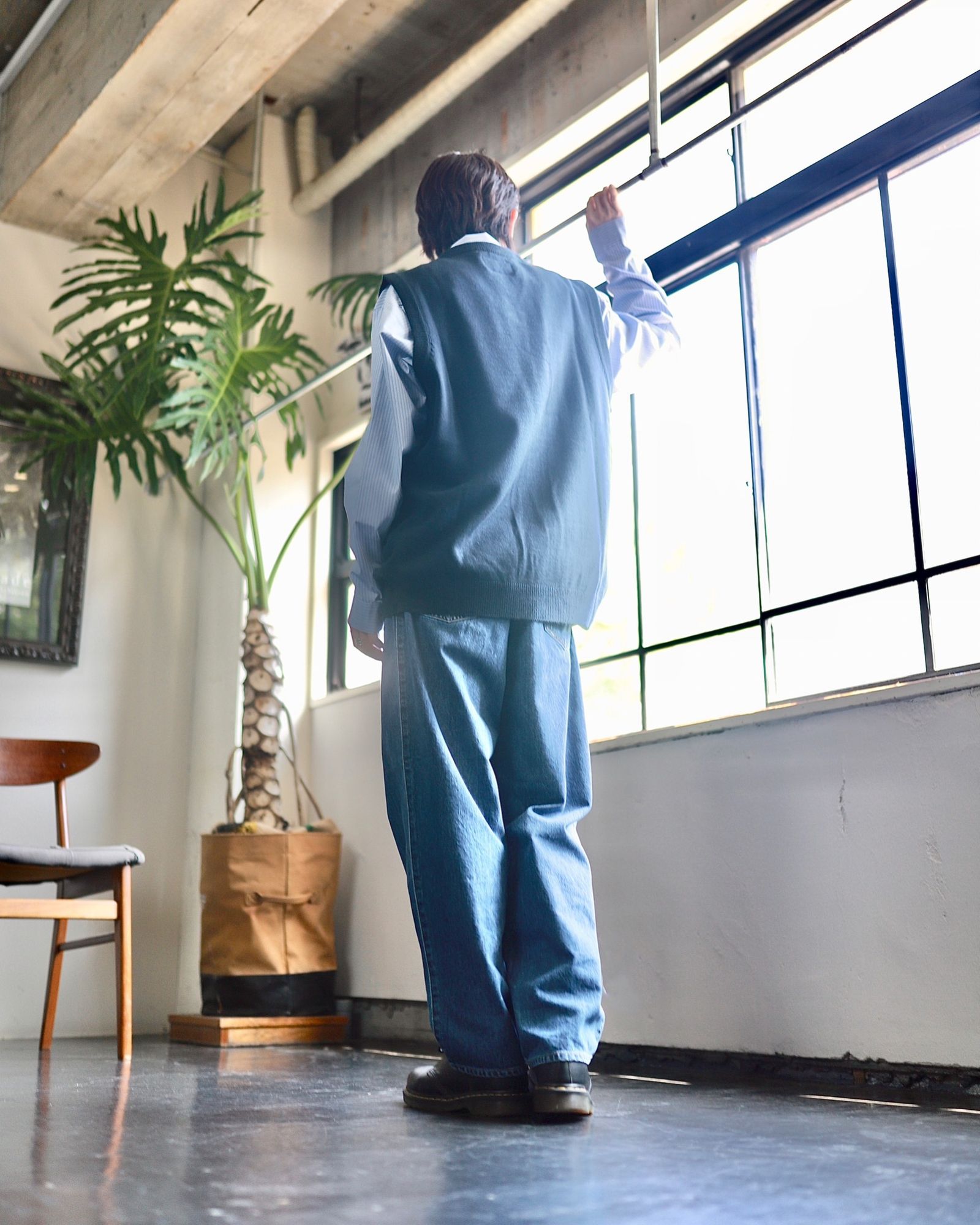 SEDAN ALL-PURPOSE セダンオールパーパス 23AW TECH LOGO KNIT