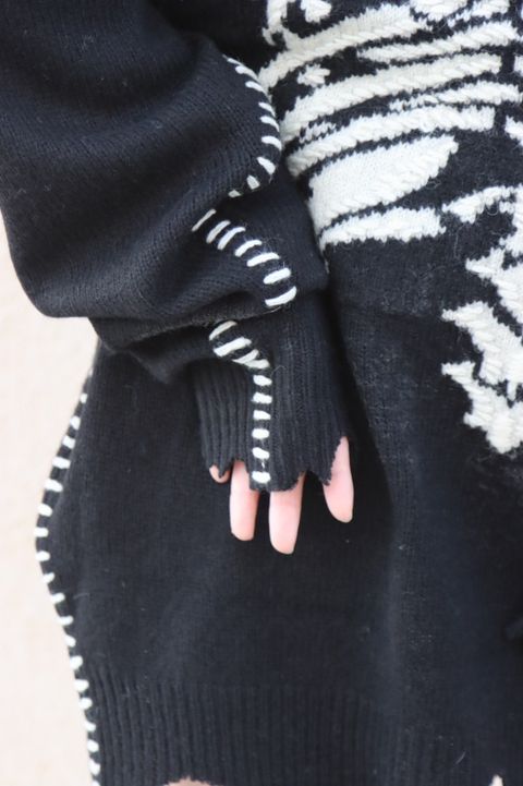 セントマイケル 22AW VLONEコラボBONE KNITスタイル