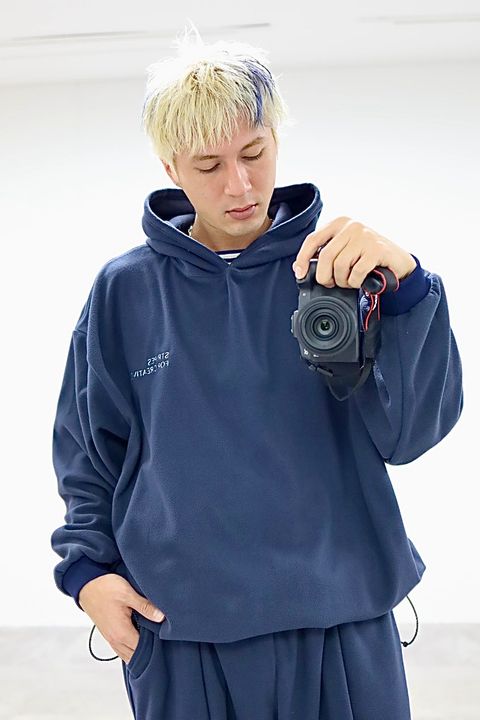 S.F.C 25FW SPOT エスエフシー FLEECE SUPER BIG HOODY LS TEE(SFCFW25CS02SP)Navy☆12月20日(土)発売！
