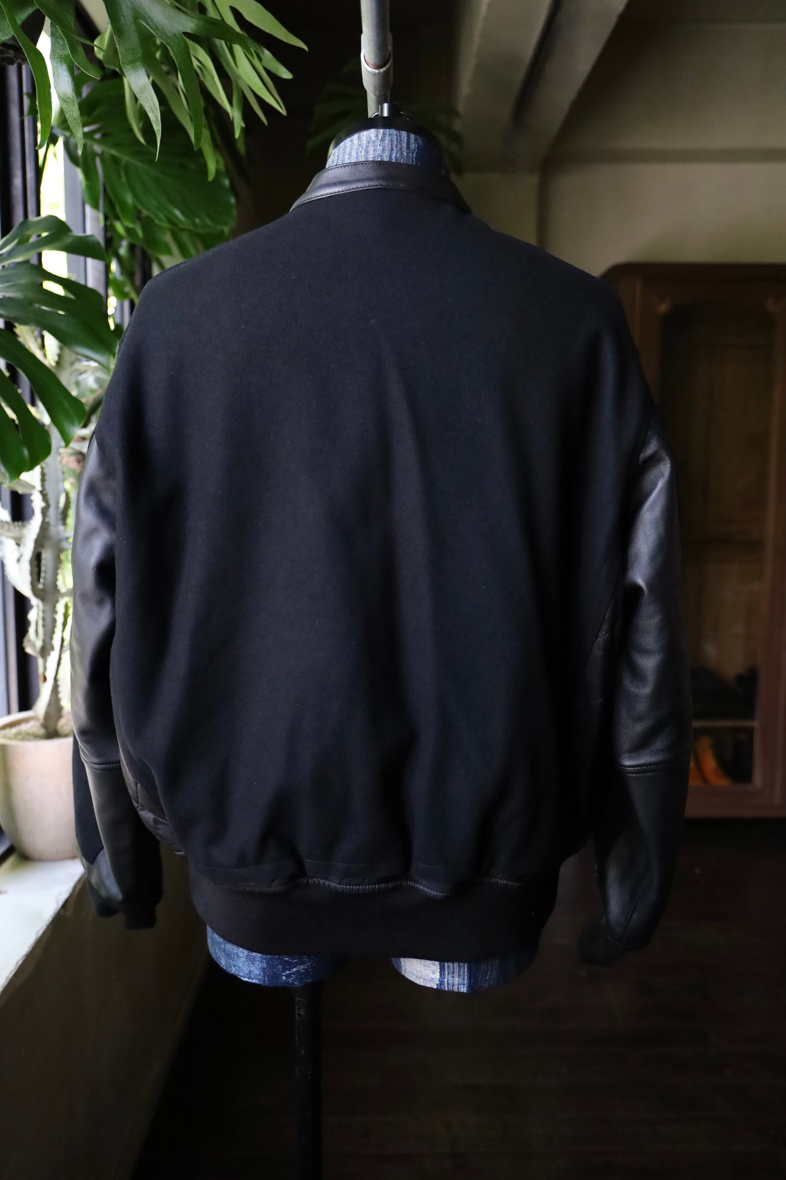 YOKE - ヨーク24FW TWEED STAND COLLAR ZIP BLOUSON