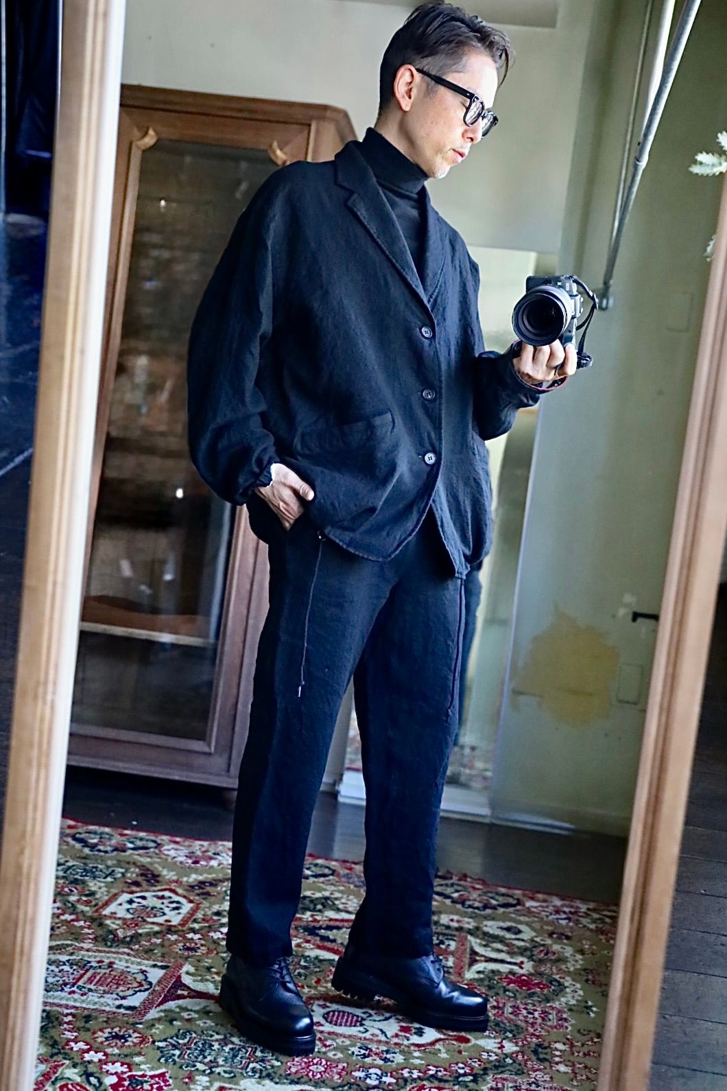 FOOTWORKSフットワークス レースアップブーツスタイル